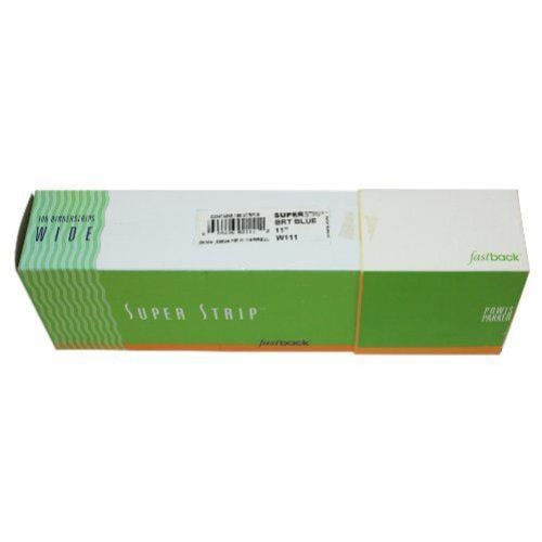 Bright Blue 11" Wide Powis Parker Fastback Super Strips (300/Case) - 56WFBBLUE