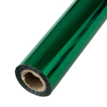 Green Metallic 24" x 1000' Laminating / Toner Fusing Foil