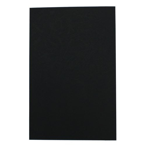 Buffalo Board 10mil Black 5.5" x 8.5" Half Size Covers - 100pk