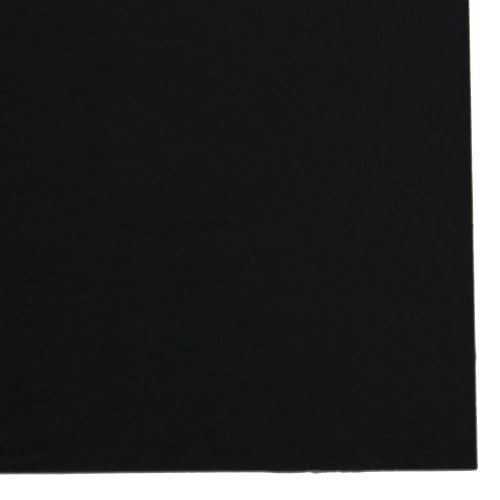 Buffalo Board 10mil Black 5.5" x 8.5" Half Size Covers - 100pk
