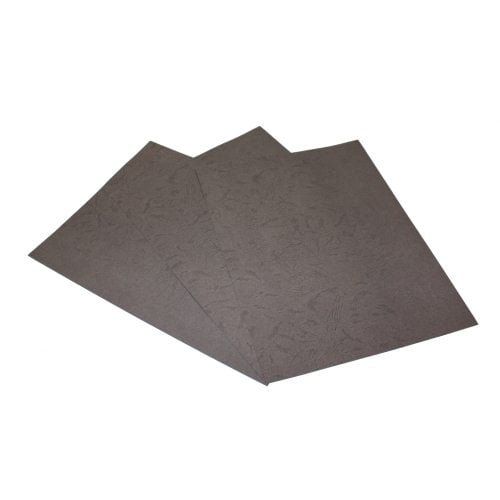 Buffalo Board 10mil Charcoal 8.5" x 11" Covers - 100pk