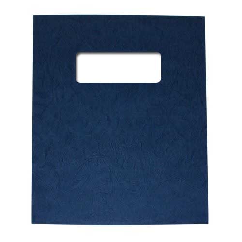 Buffalo Board 10mil Charcoal 8.5" x 11" Covers With Windows - 100pk