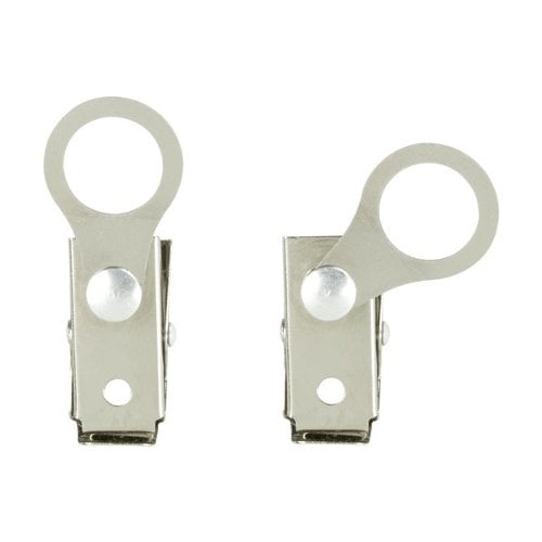 NPS Bulldog Clip with Large Loop - 100pk