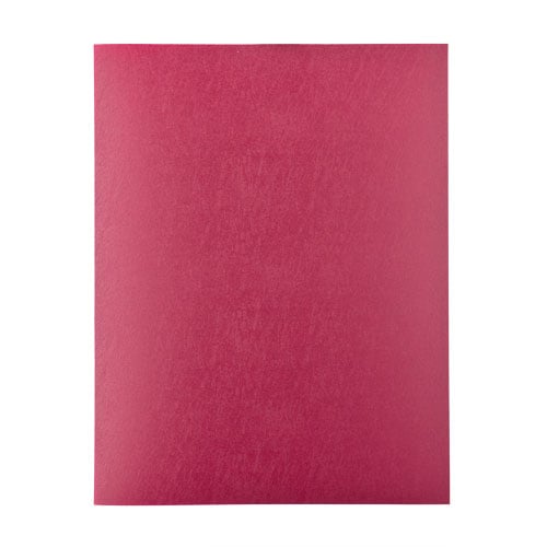 16mil Maroon Leather Grain Poly Covers