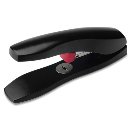 Business Source Black 60-Sheet Low Force Desktop Stapler - BSN62885