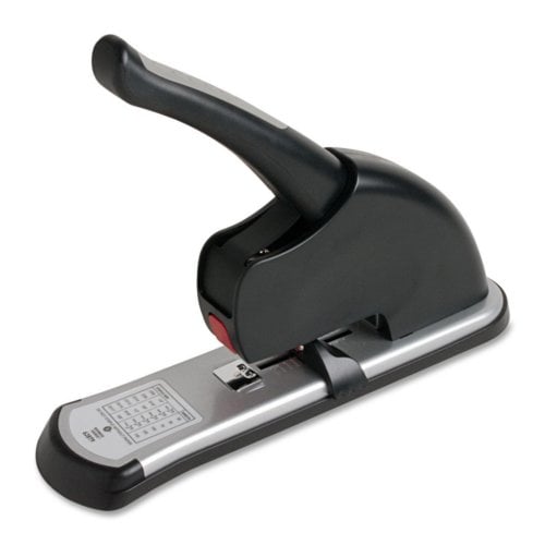 Business Source Black/Gray Effortless 130-Sheet Heavy Duty Stapler - BSN62879