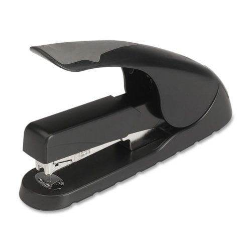 Business Source Black/Gray Effortless 20-Sheet Full-Strip Stapler - BSN62885