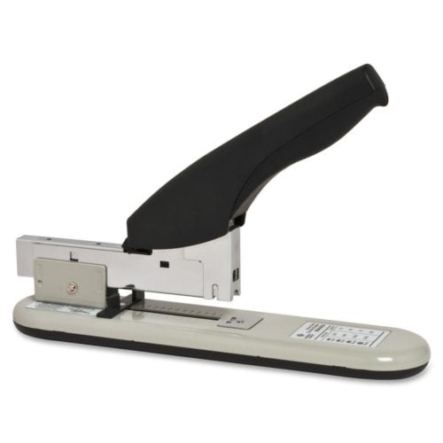 Business Source Putty/Brown 100-Sheet Heavy Duty Stapler - BSN62826