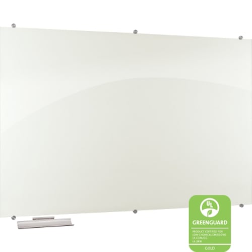 Balt Gloss White Visionary Magnetic Glass Dry Erase Whiteboard