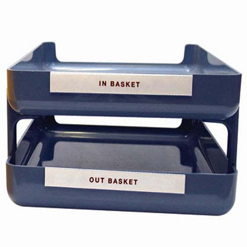 C-Line 1 1/2 x 6"  Removable Peel & Stick Shelf/Bin Label - 10/BX