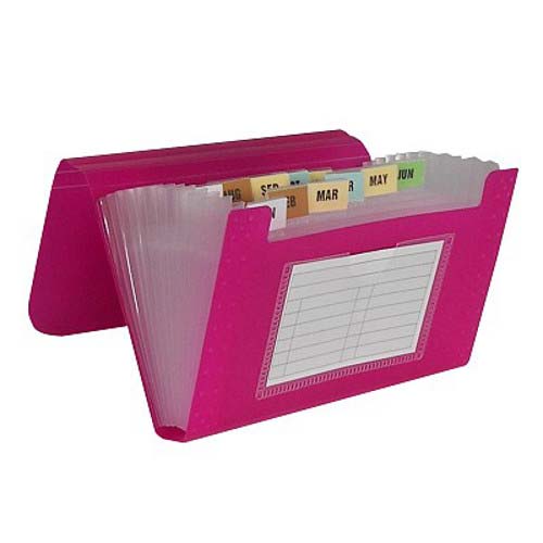 C-Line 13-Pocket Biodegradable Coupon Size Expanding File - 12/PK