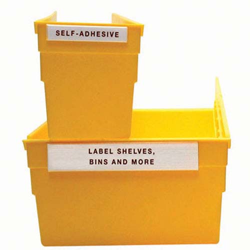 C-Line 2 x 6"  Peel & Stick w/Perm adh Shelf/Bin Label - 12/BX