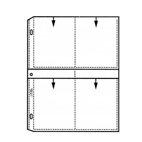 C-Line 3 1/2" x 5" Clear Polypropylene Photo Holders 50pk - CLI-52584 - Clearance Sale