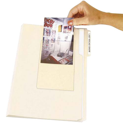 C-Line 3 1/2" x 5" and 4" x 6" Photo Holders 10pk - CLI-70346 - Clearance Sale