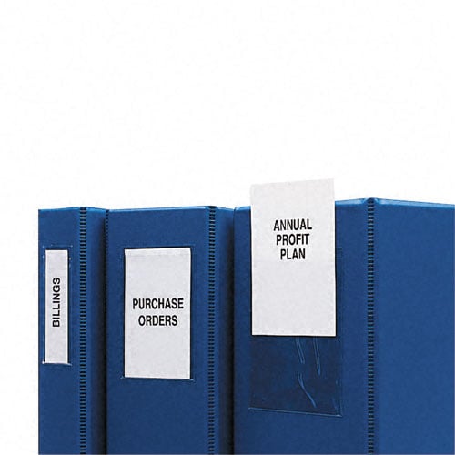 C-Line 3/4" x 2-1/2" Self Adhesive Ring Binder Labels 12pk - CLI-70013 - Clearance Sale