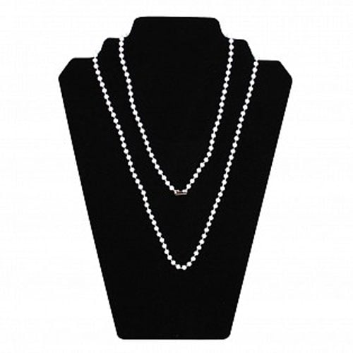 C-Line 38" Plastic White Neck Chains - 50/PK