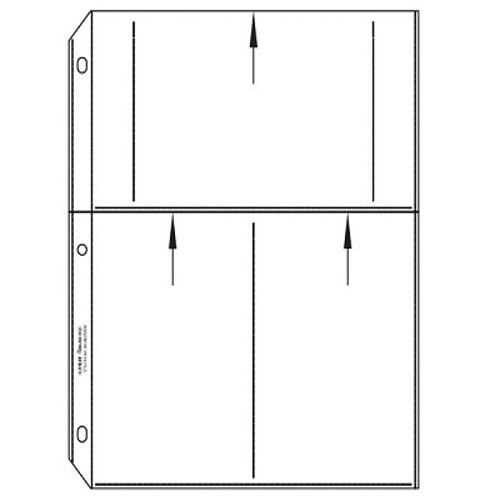 C-Line 4" x 6" Multiview Polypropylene Photo Holders 50pk - CLI-41346