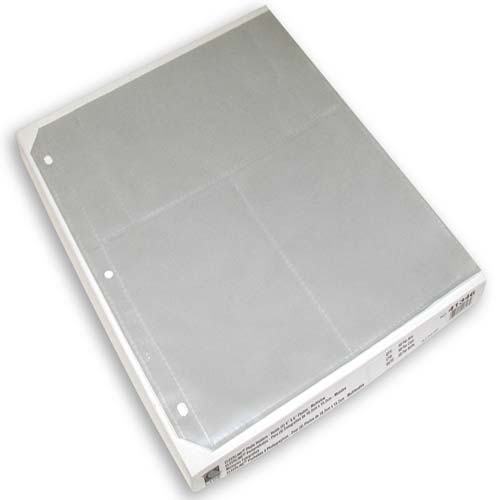 C-Line 4" x 6" Multiview Polypropylene Photo Holders 50pk - CLI-41346