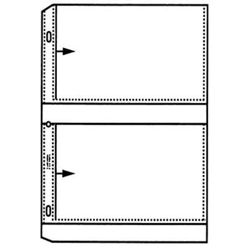 C-Line 4" x 6"  Clear Polypropylene Photo Holders 50pk - CLI-52564