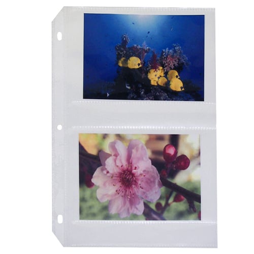 C-Line 4" x 6"  Clear Polypropylene Photo Holders 50pk - CLI-52564