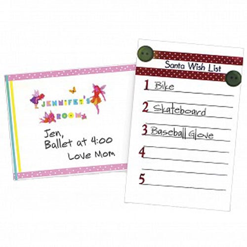 C-Line 8 1/2" x 5 1/2" Dry Erase Sticker Sheets 3pk - CLI-66187
