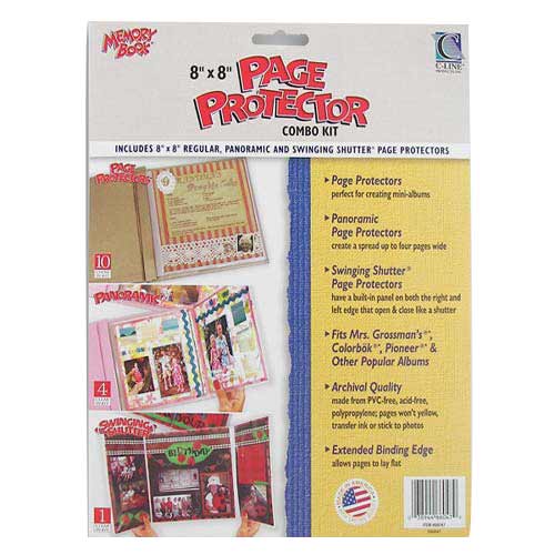 C-Line 8" x 8" Interactive Memory Book Combo Kits - CLI-66047
