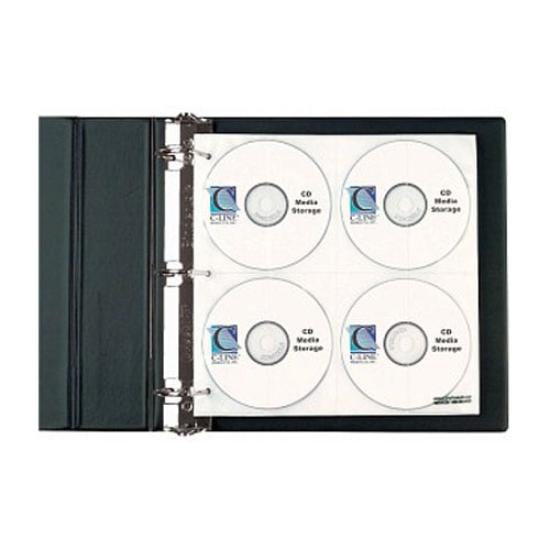 C-Line 80 CD/DVD Ring Binder Kit - CLI-61938