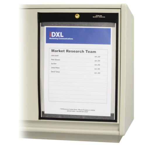 C-Line 9" x 12" Magnetic Stitched Shop Ticket Holder 25pk - CLI-85912