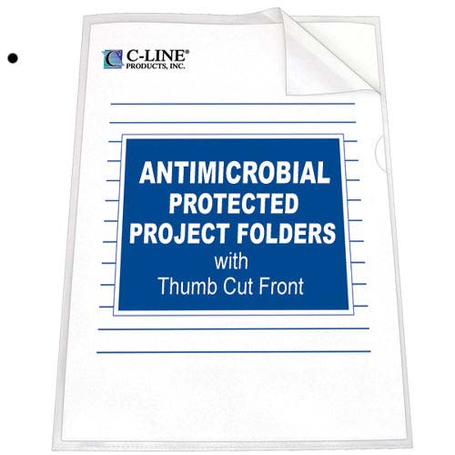 C-Line Antimicrobial Protected Project Folders 25pk - CLI-62137