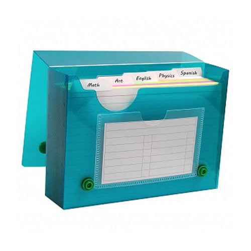 C-Line Assorted 3" x 5" Index Card Case 4pk - Clearance Sale