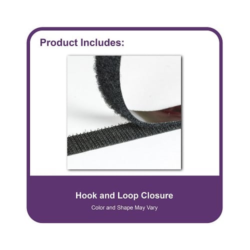 C-Line Assorted Reusable XL Poly Envelopes w/ Hook and Loop Closure 36pk - CLI-58000