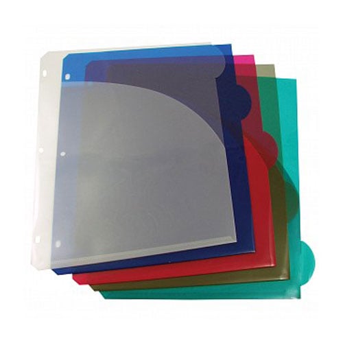 C-Line Biodegradable 5-Tab  Binder Index Dividers with Slant Pockets - CLI-05460