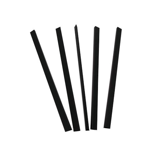 C-Line Black 1/4" Binding Bars 100pk - CLI-34441