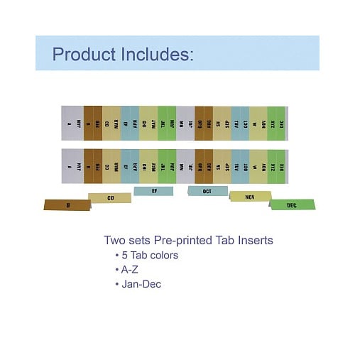 C-Line Blue Stand-Up 13-Pocket Expanding File - CLI-48235 - Clearance Sale