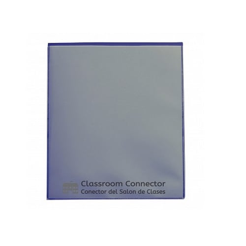 C-Line Blue Classroom Connector School-To-Home Two-Pocket Folder 25pk - CLI-32005