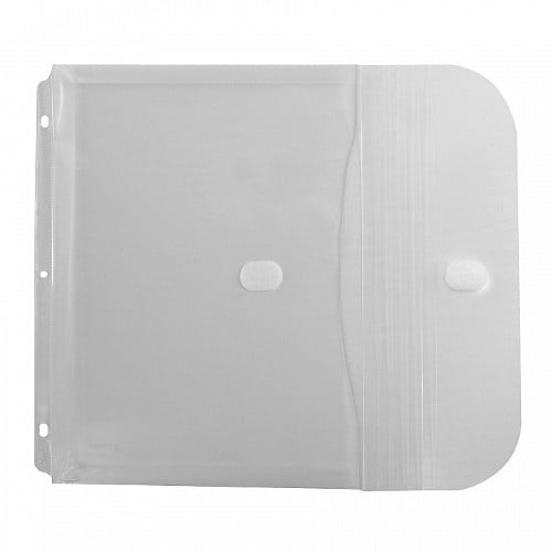 C-Line Clear Binder Pockets with Hook and Loop Closure  5pk - CLI-57537  - Clearance Sale