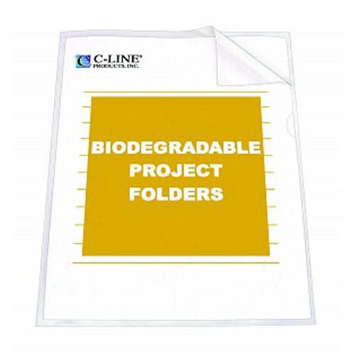 C-Line Clear Biodegradable Project Folders 25pk - CLI-62627