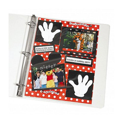 C-Line Clear Memory Book 11" x 8 1/2" Page Protectors 50pk - CLI-62077