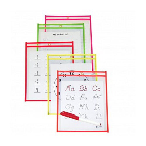 C-Line Clear Shop Ticket Holders with Hanging Strap  15pk - CLI-41922