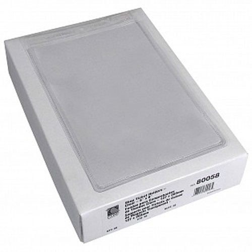 C-Line Clear Vinyl 5" x 8" Shop Ticket Holders 50pk - CLI-80058