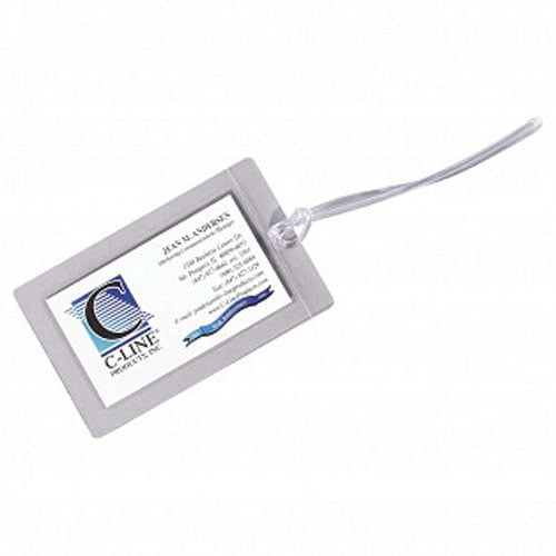 C-Line Cleer Adheer Luggage Tag Kit 10pk - CLI-65107 - Clearance Sale