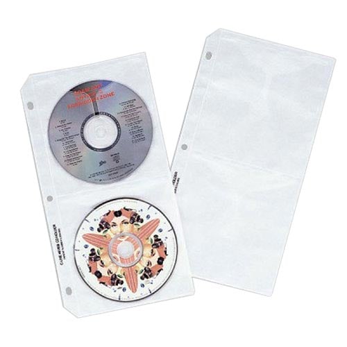 C-Line Deluxe CD/DVD Organizer Pages  10pk - CLI-61958