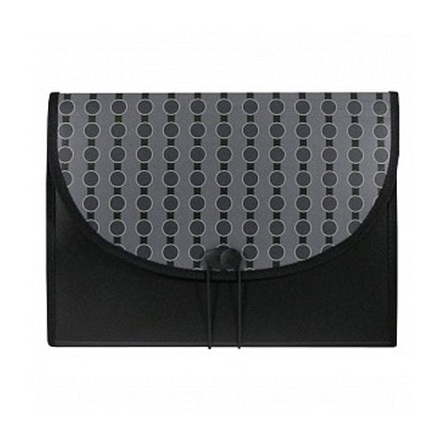 C-Line Fashion Circle 7-Pocket Letter Size Expanding File 1pk - CLI-56012 - Clearance Sale