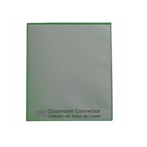 C-Line Green Classroom Connector School-To-Home Two-Pocket Folder 25pk - CLI-32003