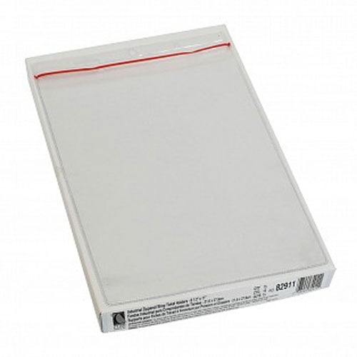 C-Line Industrial Vinyl Zipper 8.5" x 11" Ticket Holders 15pk - CLI-82911