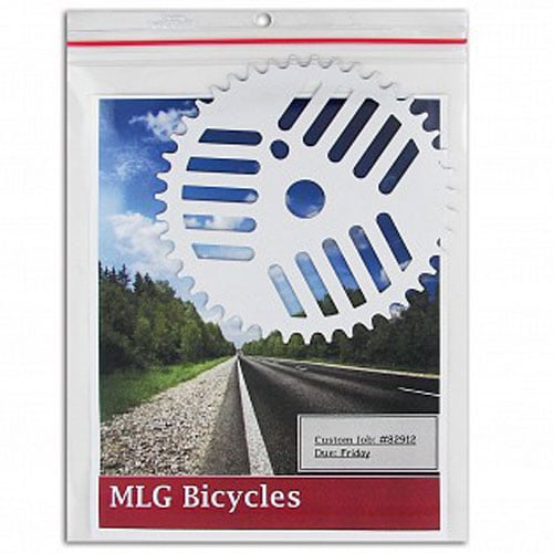 C-Line Industrial Vinyl Zippered 9" x 12" Ticket Holders 15pk - CLI-82912 - Clearance Sale
