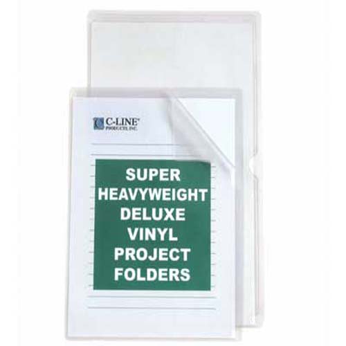 C-Line Legal Size Deluxe Heavyweight Vinyl Project Folders 50pk - CLI-62139