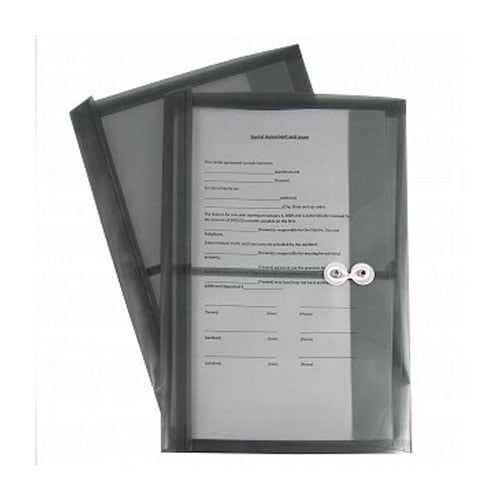 C-Line Legal Size Reusable Poly Envelope with String Closure - 5pk