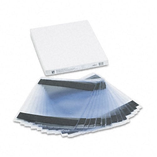 C-Line Magnetic 8.5" x 11" Clear Vinyl Holders  15pk - CLI-83911