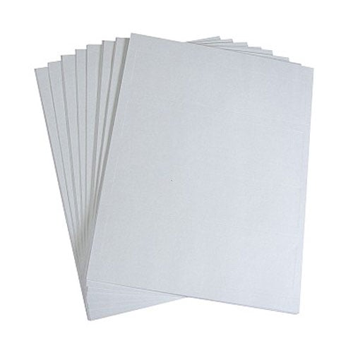 C-Line Medium Scored White Name Tent Cardstock 100pk - CLI-87587